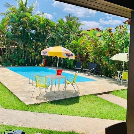 Casa c Piscina no Litoral Norte dentro do Condomínio Bertioga Exterior foto