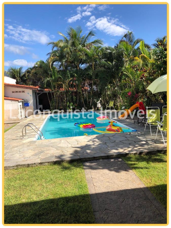 Casa c Piscina no Litoral Norte dentro do Condomínio Bertioga Exterior foto