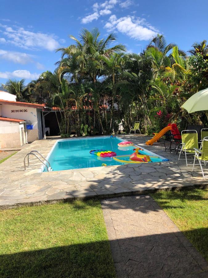 Casa c Piscina no Litoral Norte dentro do Condomínio Bertioga Exterior foto